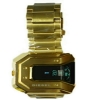 Diesel designers wrist watch for men - Golden color