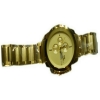 George Amani designers wrist watch - Golden color